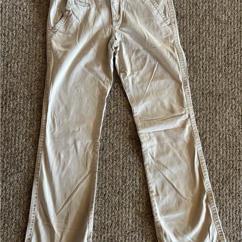 Aeropostale Tan Chinos Classic Fit